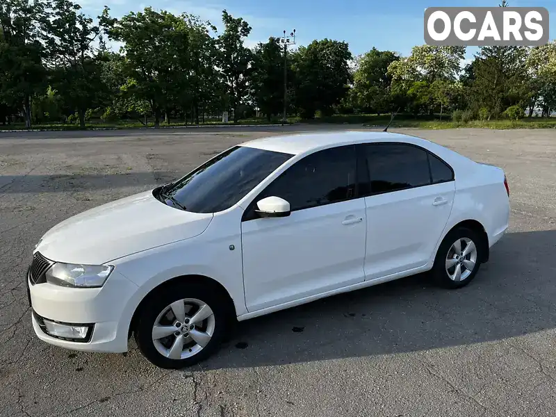 Ліфтбек Skoda Rapid 2013 1.6 л. Ручна / Механіка обл. Харківська, Чугуїв - Фото 1/14