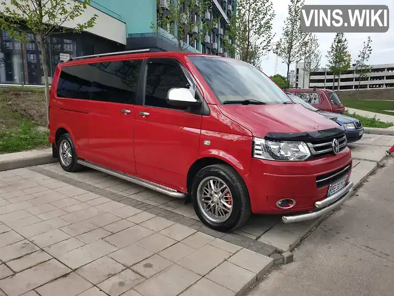 Мінівен Volkswagen Transporter 2011 1.97 л. Автомат обл. Київська, Київ - Фото 1/21