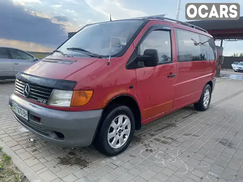 Мінівен Mercedes-Benz Vito 1997 2.3 л. Ручна / Механіка обл. Івано-Франківська, Івано-Франківськ - Фото 1/12