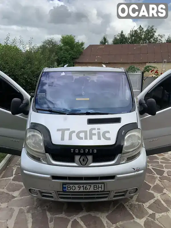 Мінівен Renault Trafic 2002 1.9 л. Ручна / Механіка обл. Тернопільська, Чортків - Фото 1/21