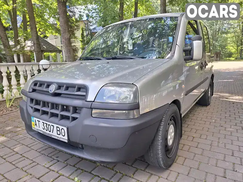 Минивэн Fiat Doblo 2003 1.6 л. Ручная / Механика обл. Ивано-Франковская, Ивано-Франковск - Фото 1/21