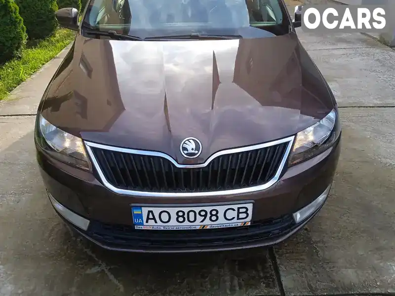 Ліфтбек Skoda Rapid 2016 1.2 л. Ручна / Механіка обл. Закарпатська, Берегове - Фото 1/5