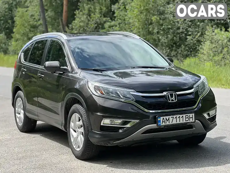 Позашляховик / Кросовер Honda CR-V 2015 2.36 л. Варіатор обл. Житомирська, Олевськ - Фото 1/21