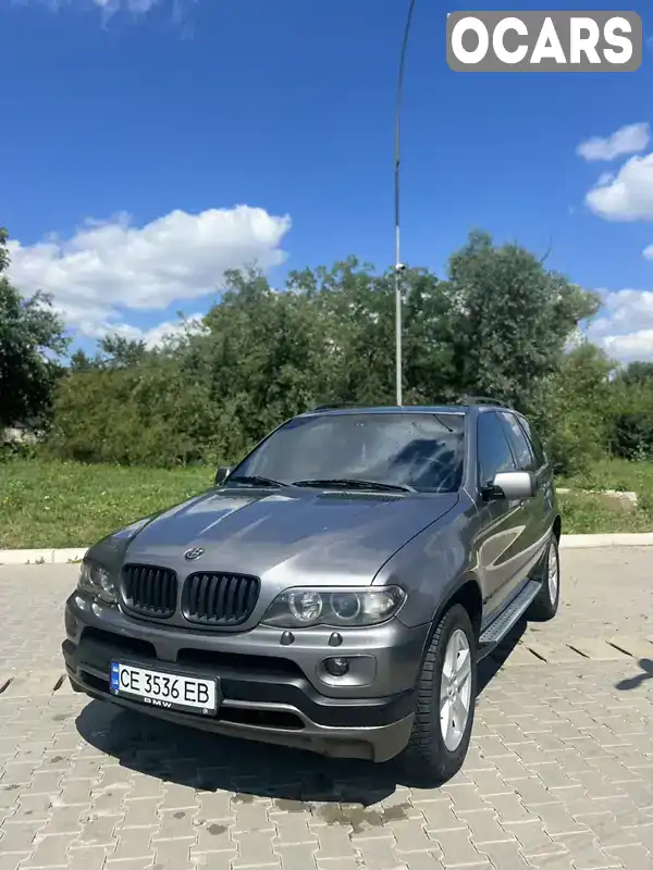 Позашляховик / Кросовер BMW X5 2004 2.99 л. Автомат обл. Чернівецька, Чернівці - Фото 1/7