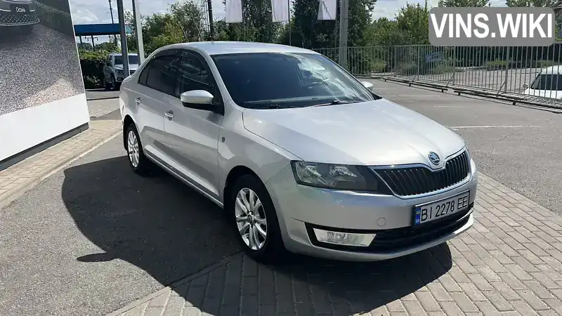 Ліфтбек Skoda Rapid 2013 1.2 л. Ручна / Механіка обл. Полтавська, Полтава - Фото 1/17