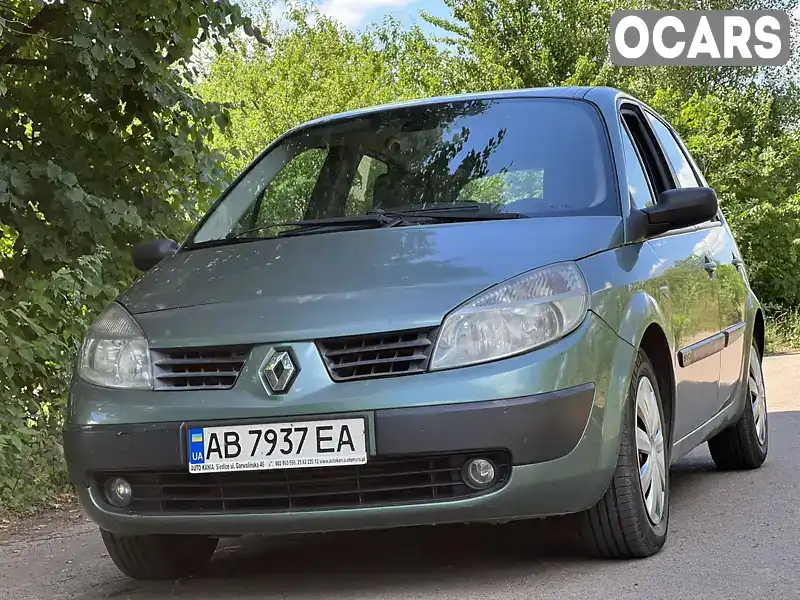 Мінівен Renault Scenic 2004 1.9 л. Ручна / Механіка обл. Вінницька, location.city.vapniarka - Фото 1/18