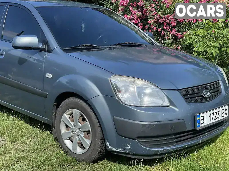 Хетчбек Kia Rio 2008 1.4 л. Ручна / Механіка обл. Полтавська, Полтава - Фото 1/13