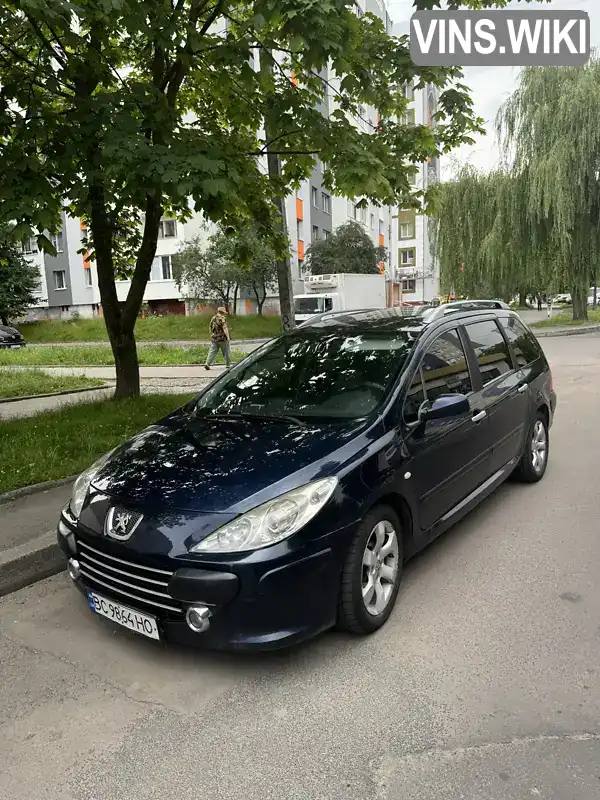 Універсал Peugeot 307 2007 1.56 л. Ручна / Механіка обл. Львівська, Львів - Фото 1/11