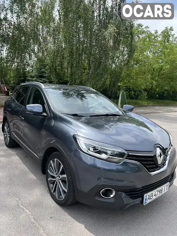 Позашляховик / Кросовер Renault Kadjar 2017 1.46 л. Робот обл. Вінницька, Вінниця - Фото 1/18