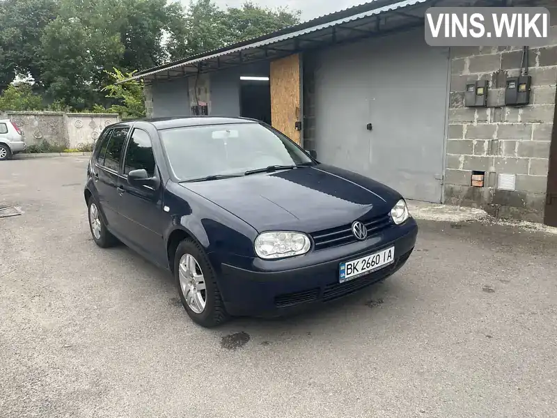 Хетчбек Volkswagen Golf 2000 1.39 л. Ручна / Механіка обл. Рівненська, Рівне - Фото 1/9