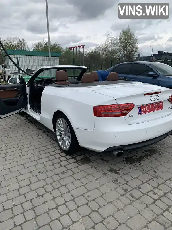 Кабріолет Audi A5 2011 1.98 л. Автомат обл. Львівська, Дрогобич - Фото 1/10