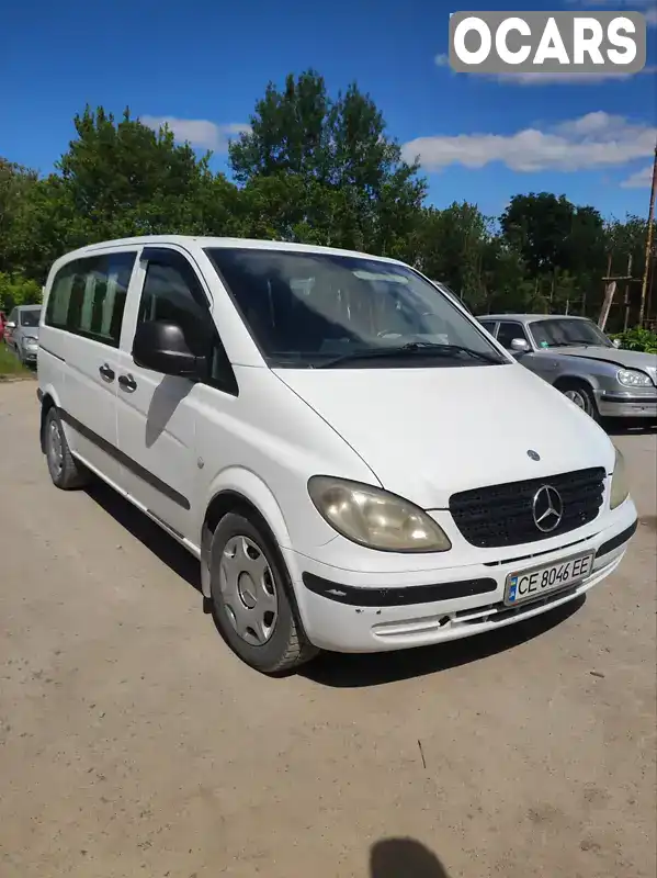 Мінівен Mercedes-Benz Vito 2005 2.15 л. Ручна / Механіка обл. Чернівецька, Кельменці - Фото 1/8