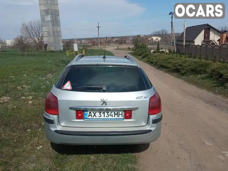 VF36ERHRJ21474287 Peugeot 407 2006 Универсал 2 л. Фото 4