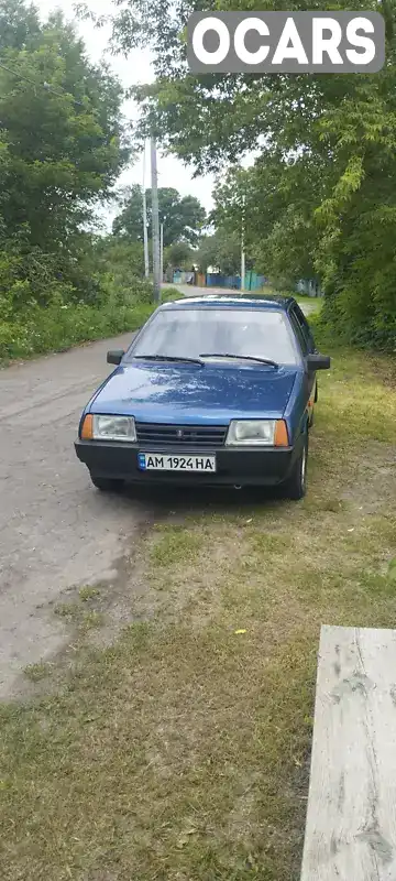 Седан ВАЗ / Lada 21099 2007 1.6 л. Ручная / Механика обл. Житомирская, Бердичев - Фото 1/12