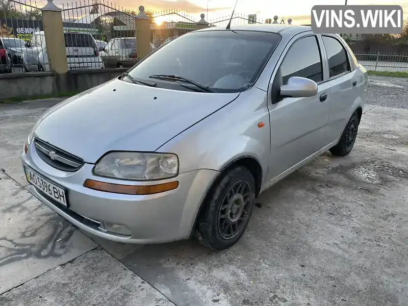 Седан Chevrolet Aveo 2005 1.5 л. Ручна / Механіка обл. Закарпатська, Тячів - Фото 1/15