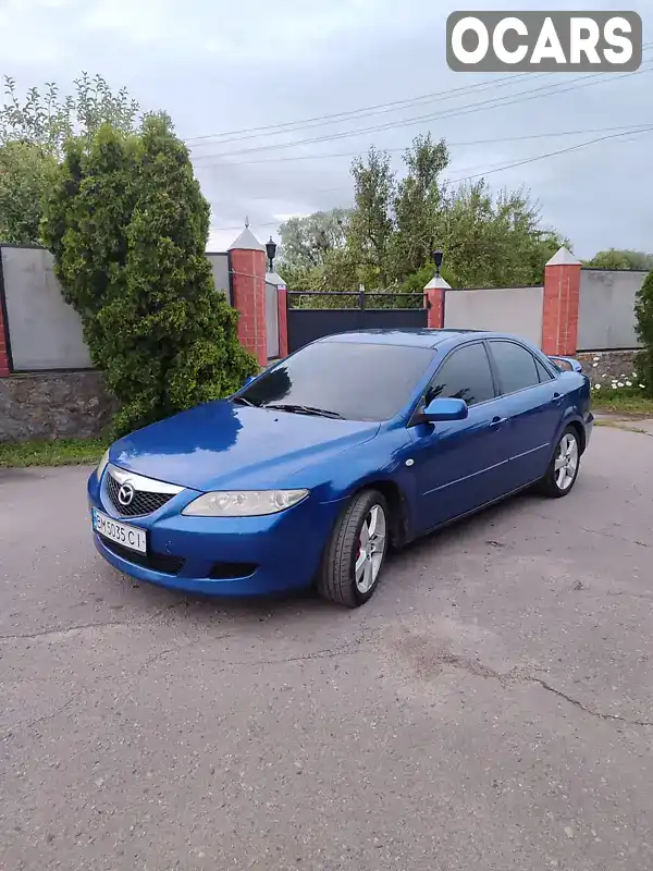 Седан Mazda 6 2004 2 л. Ручна / Механіка обл. Сумська, Ромни - Фото 1/5