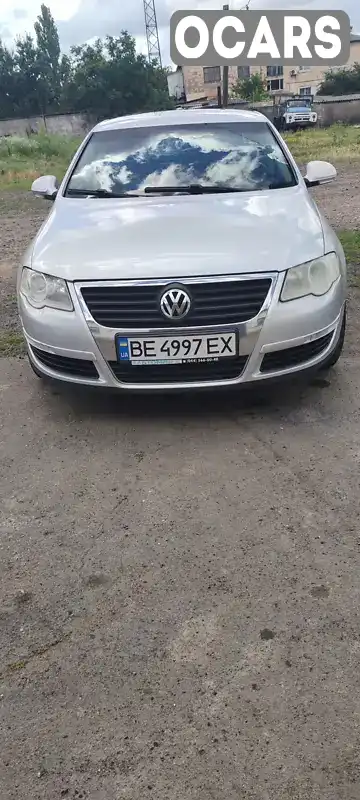 Седан Volkswagen Passat 2007 1.98 л. Ручна / Механіка обл. Миколаївська, Доманівка - Фото 1/10