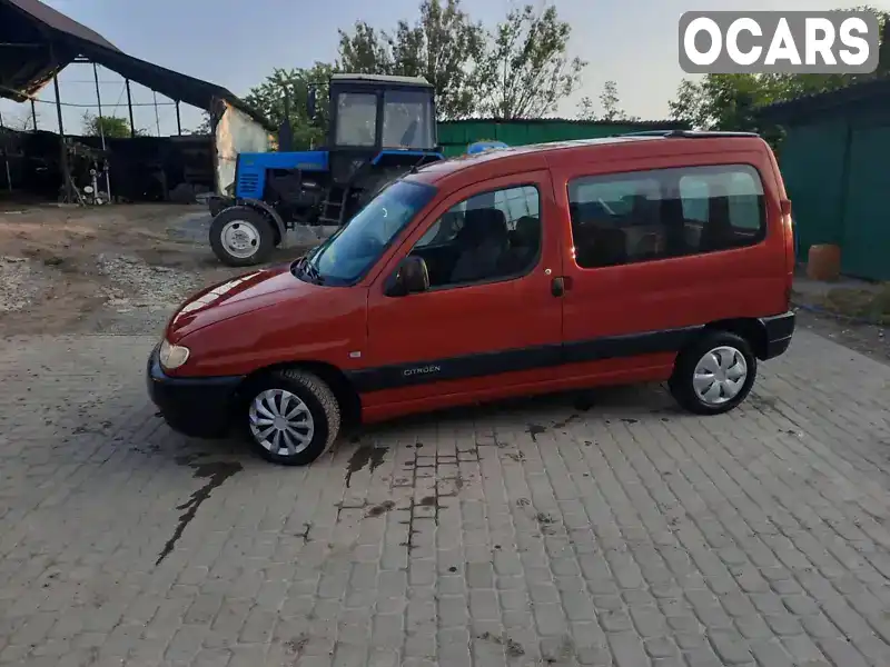 Мінівен Citroen Berlingo 2000 1.9 л. Ручна / Механіка обл. Хмельницька, Чемерівці - Фото 1/11