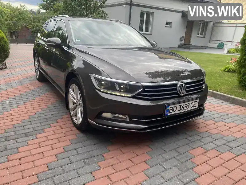 WVWZZZ3CZHE033489 Volkswagen Passat 2016 Універсал 1.97 л. Фото 2