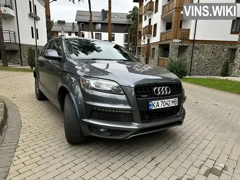 Позашляховик / Кросовер Audi Q7 2012 3 л. Автомат обл. Київська, Київ - Фото 1/21