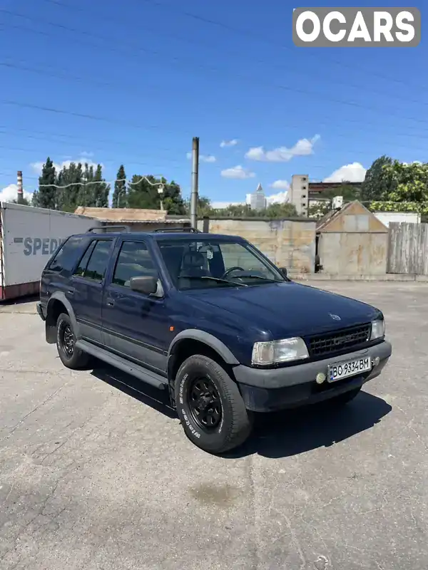 Позашляховик / Кросовер Opel Frontera 1993 2.4 л. Ручна / Механіка обл. Запорізька, Запоріжжя - Фото 1/11