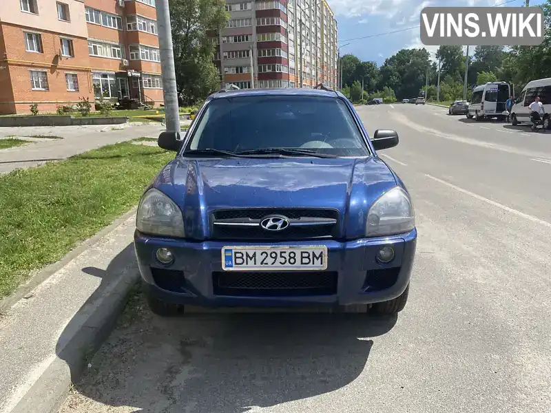 Позашляховик / Кросовер Hyundai Tucson 2004 1.98 л. Ручна / Механіка обл. Сумська, Суми - Фото 1/20