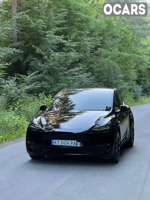 Позашляховик / Кросовер Tesla Model Y 2022 null_content л. Автомат обл. Івано-Франківська, Івано-Франківськ - Фото 1/21