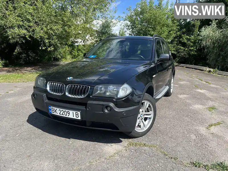 Позашляховик / Кросовер BMW X3 2005 2.99 л. Автомат обл. Рівненська, Рівне - Фото 1/21