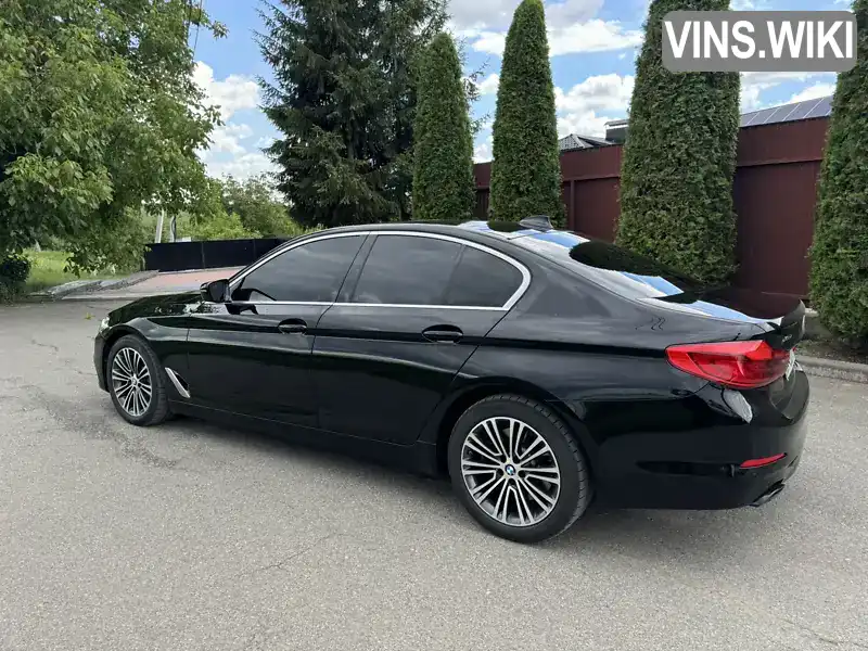 WBAJE7C50KWW03386 BMW 5 Series 2018 Седан 3 л. Фото 3