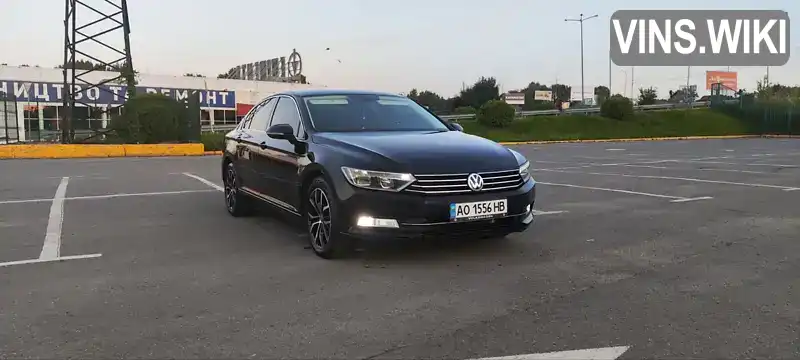 Седан Volkswagen Passat 2016 2 л. Ручна / Механіка обл. Закарпатська, Тячів - Фото 1/20