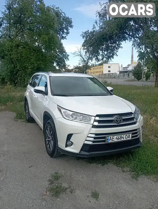 Позашляховик / Кросовер Toyota Highlander 2017 3.46 л. Автомат обл. Дніпропетровська, Новомосковськ - Фото 1/21