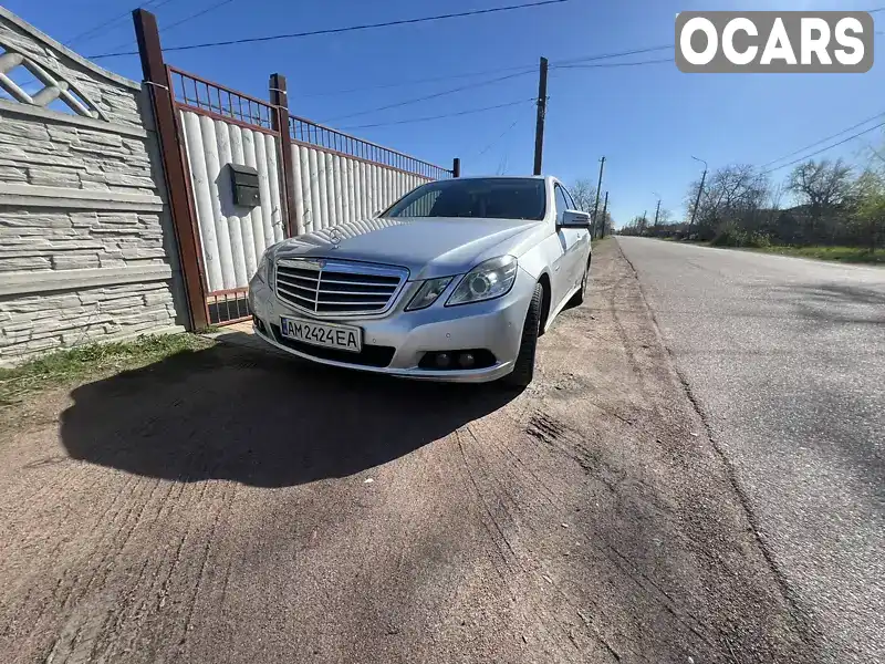 Седан Mercedes-Benz E-Class 2011 2.14 л. Автомат обл. Житомирська, Коростень - Фото 1/21