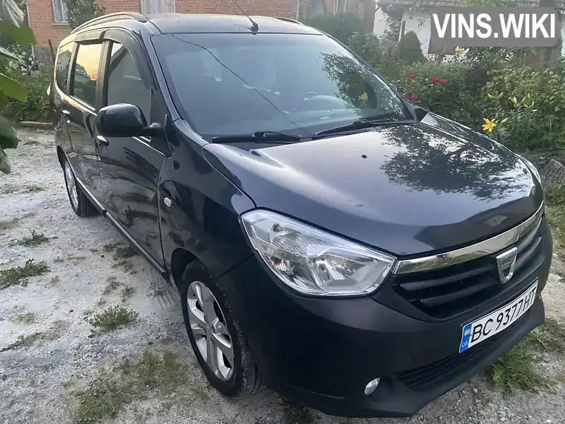 Мінівен Dacia Lodgy 2012 1.46 л. Ручна / Механіка обл. Львівська, Львів - Фото 1/12