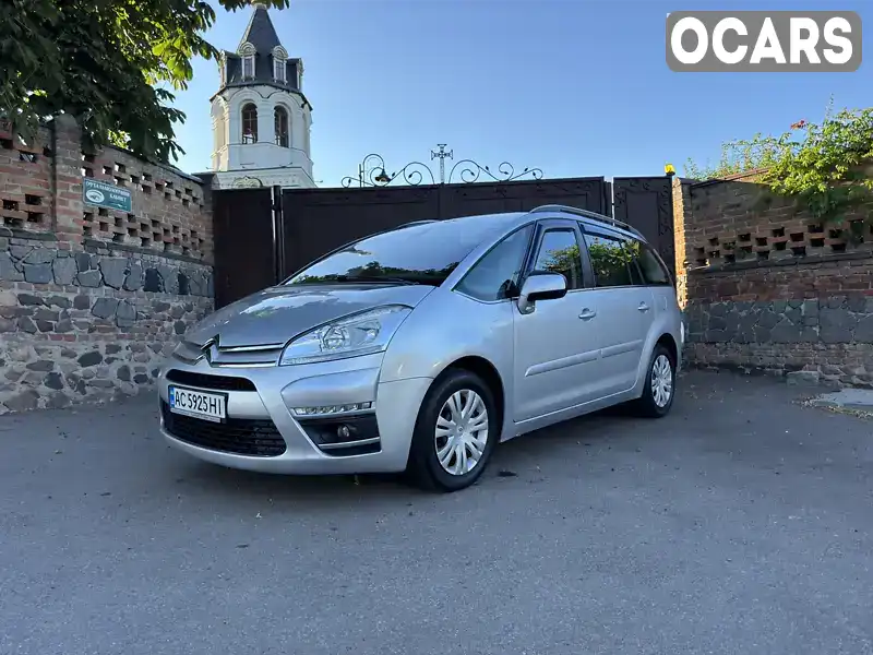 Минивэн Citroen Grand C4 Picasso 2011 1.6 л. Ручная / Механика обл. Волынская, Владимир-Волынский - Фото 1/21