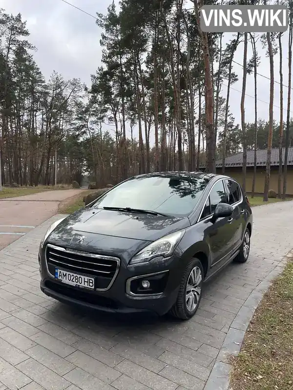 Позашляховик / Кросовер Peugeot 3008 2014 1.56 л. Ручна / Механіка обл. Житомирська, Житомир - Фото 1/21