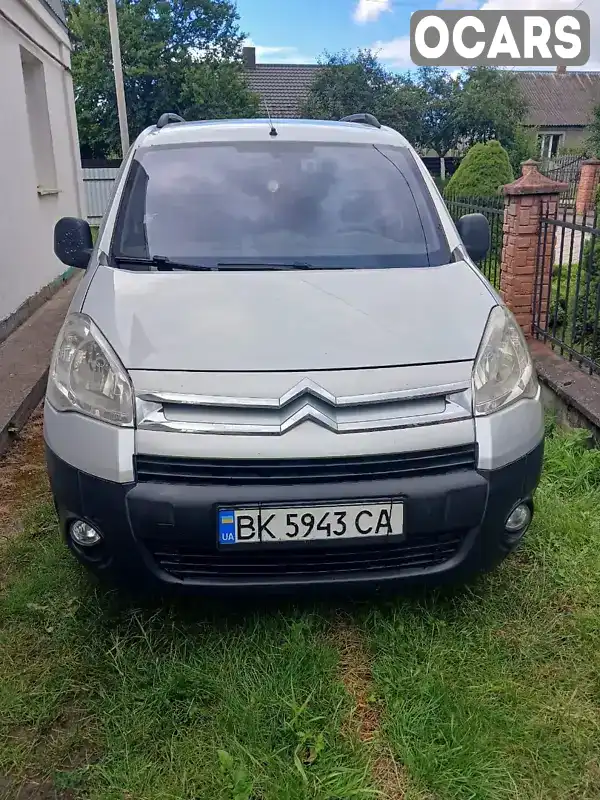 Мінівен Citroen Berlingo 2009 1.56 л. Ручна / Механіка обл. Рівненська, Млинів - Фото 1/12