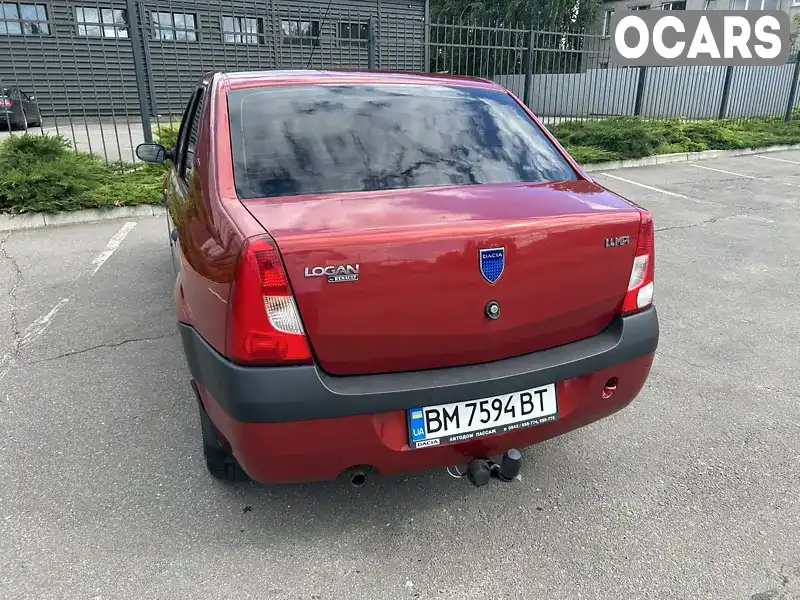 UU1LSDAGH39615288 Dacia Logan 2008 Седан 1.39 л. Фото 6