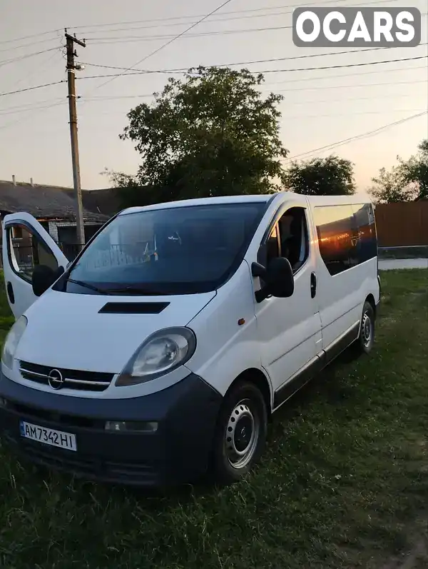 Мінівен Opel Vivaro 2006 1.87 л. Ручна / Механіка обл. Житомирська, Житомир - Фото 1/4