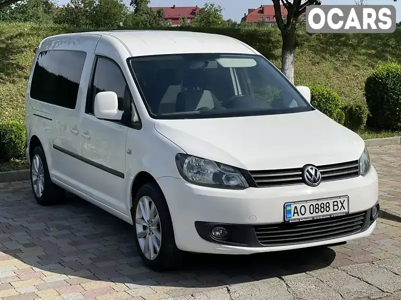 Минивэн Volkswagen Caddy 2013 1.97 л. Автомат обл. Закарпатская, Мукачево - Фото 1/14