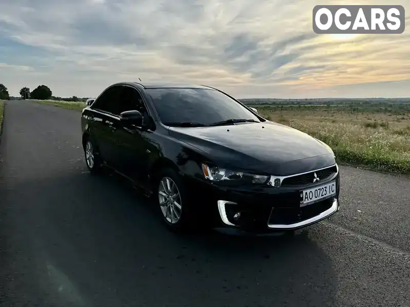 Седан Mitsubishi Lancer 2016 2 л. Автомат обл. Закарпатська, Мукачево - Фото 1/21