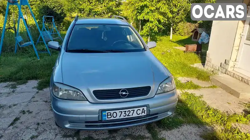 Універсал Opel Astra 2002 1.6 л. Ручна / Механіка обл. Тернопільська, Монастириська - Фото 1/17