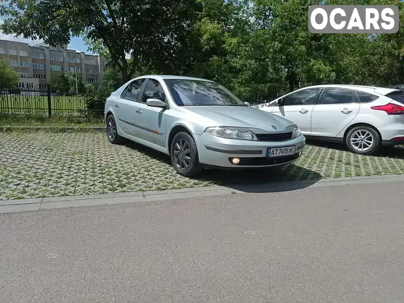 Ліфтбек Renault Laguna 2002 2 л. Ручна / Механіка обл. Івано-Франківська, Івано-Франківськ - Фото 1/21