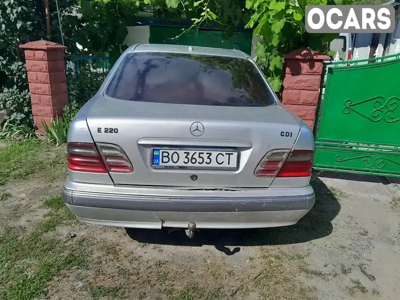 Седан Mercedes-Benz E-Class 2002 2.2 л. Автомат обл. Хмельницкая, Теофиполь - Фото 1/4