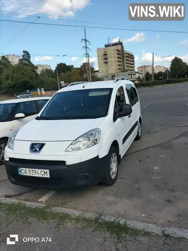 Мінівен Peugeot Partner 2011 1.6 л. Ручна / Механіка обл. Київська, Біла Церква - Фото 1/21