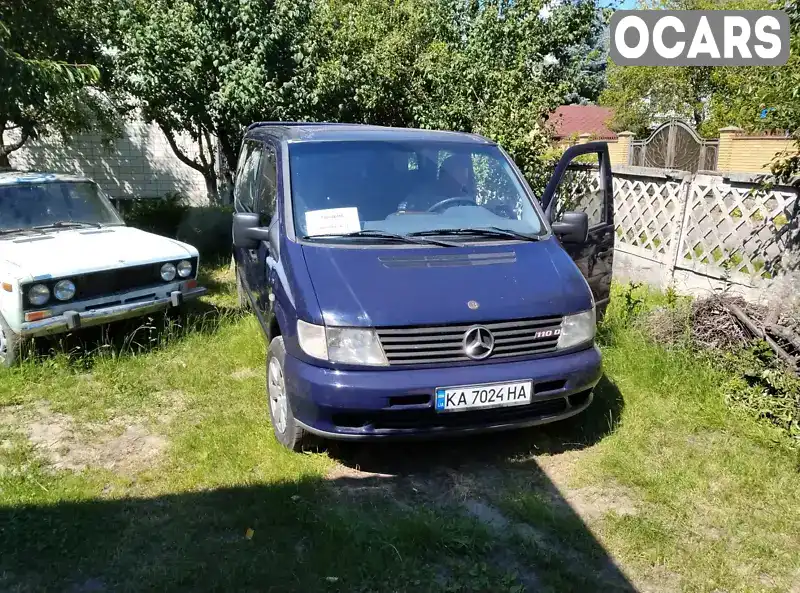 Минивэн Mercedes-Benz Vito 1998 2.15 л. Ручная / Механика обл. Киевская, Васильков - Фото 1/3