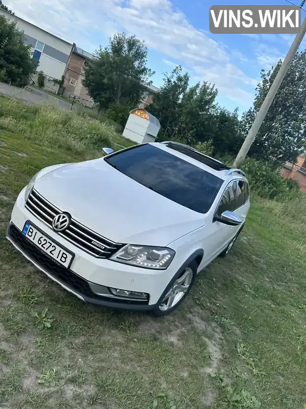 Універсал Volkswagen Passat Alltrack 2012 1.97 л. Автомат обл. Полтавська, Полтава - Фото 1/21