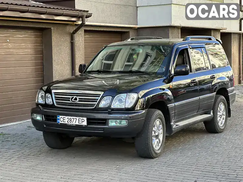 Позашляховик / Кросовер Lexus LX 2004 4.66 л. Автомат обл. Чернівецька, Чернівці - Фото 1/16