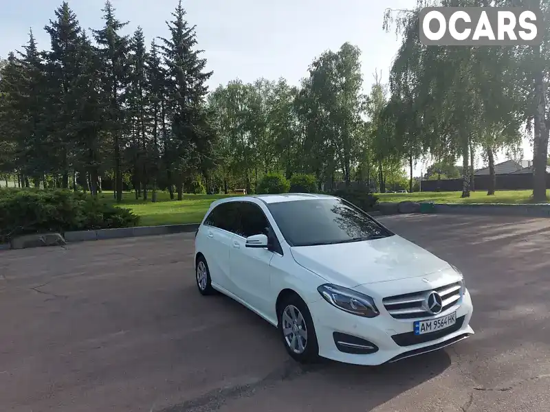 Хетчбек Mercedes-Benz B-Class 2016 2.14 л. Автомат обл. Житомирська, Житомир - Фото 1/21