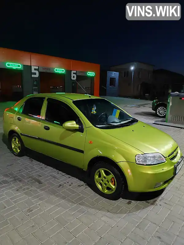 Седан Chevrolet Aveo 2004 1.5 л. Ручна / Механіка обл. Харківська, Харків - Фото 1/11