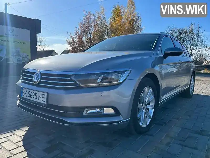 Універсал Volkswagen Passat 2018 2 л. Автомат обл. Рівненська, Рівне - Фото 1/21